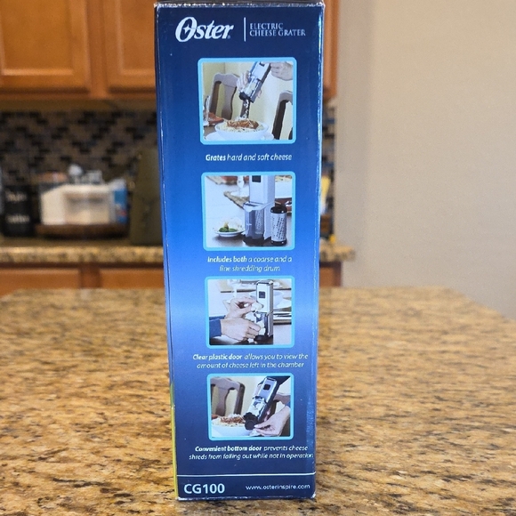 Oster White Electric Cheese Grater - Picture 2 of 2
